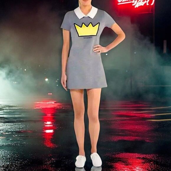 OFFICIAL Riverdale BETTY COOPER Cosplay Costume A-Line T-Shirt Dress JUNIORS S/M - Picture 10 of 13